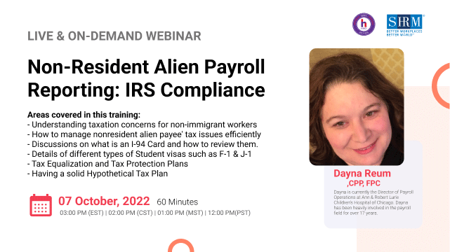 Non-Resident Alien Payroll Reporting: IRS Compliance