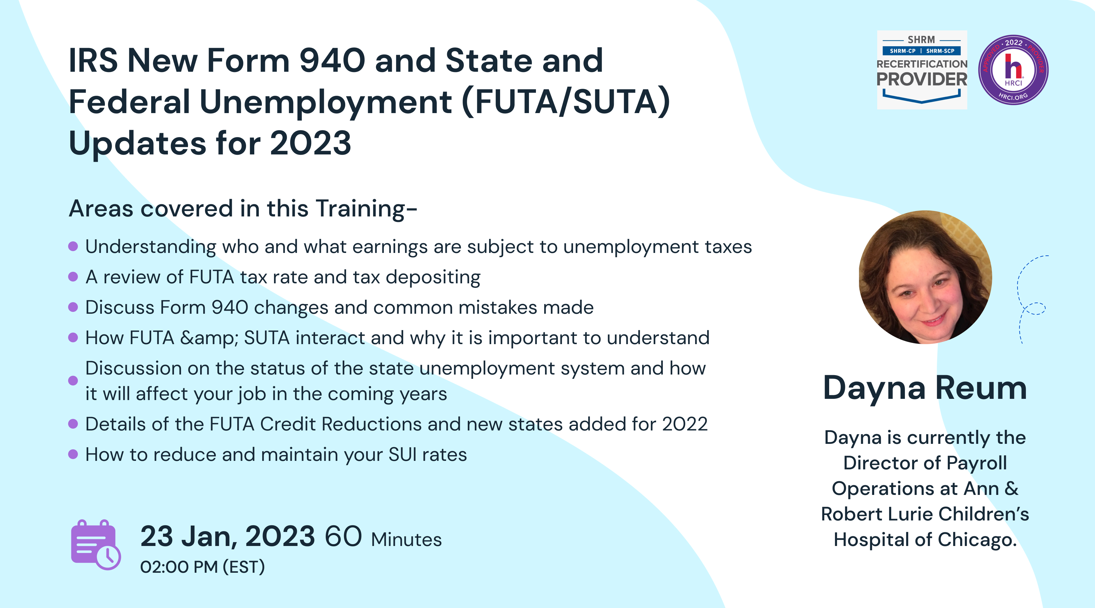 IRS New Form 940 and State and Federal Unemployment (FUTA/SUTA) Updates for 2023