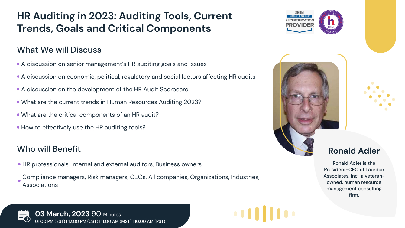 HR Auditing in 2023: Auditing Tools, Current Trends, Goals and Critical Components