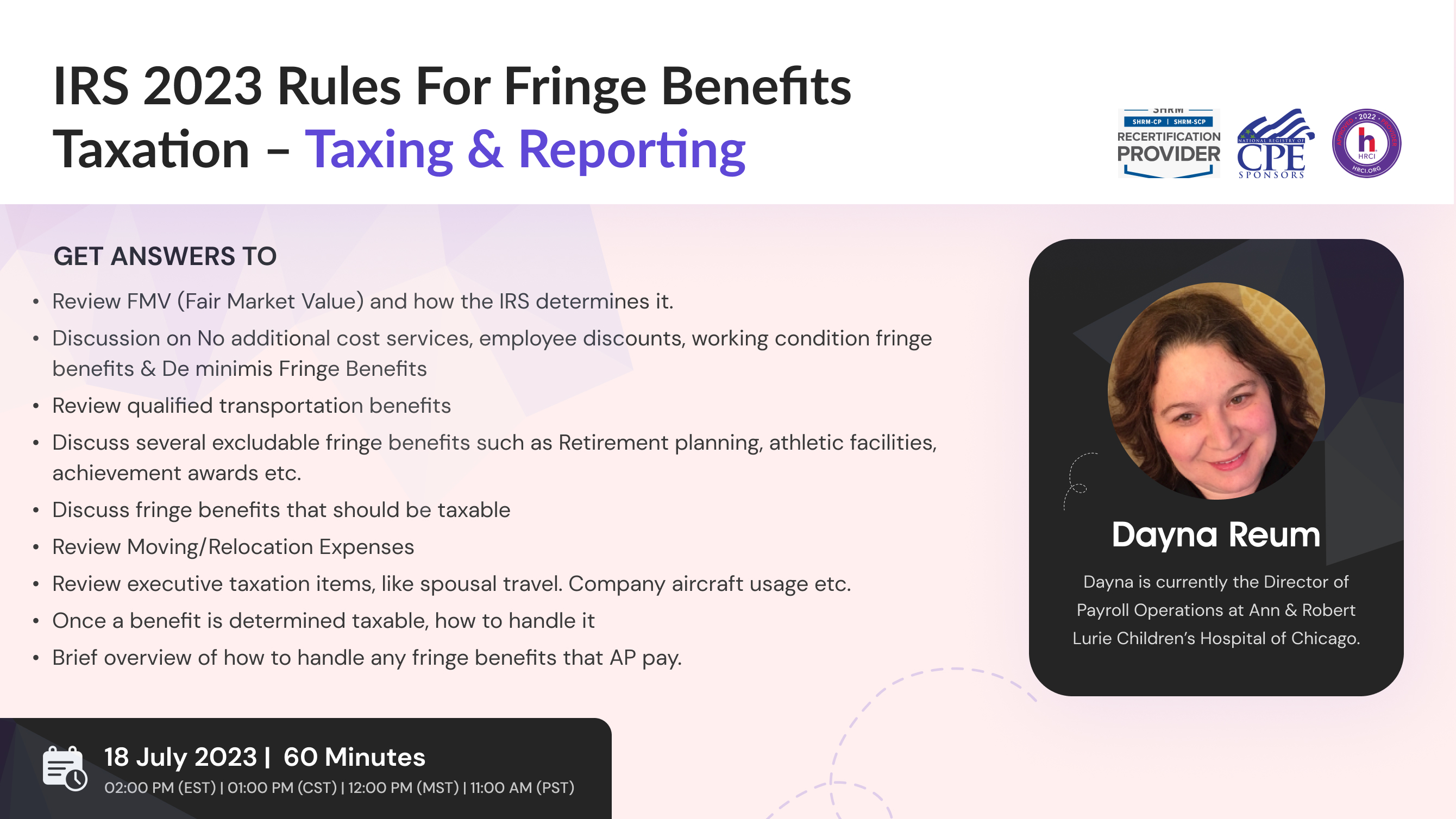 IRS 2023 Rules for Fringe Benefits Taxation – Taxing & Reporting
