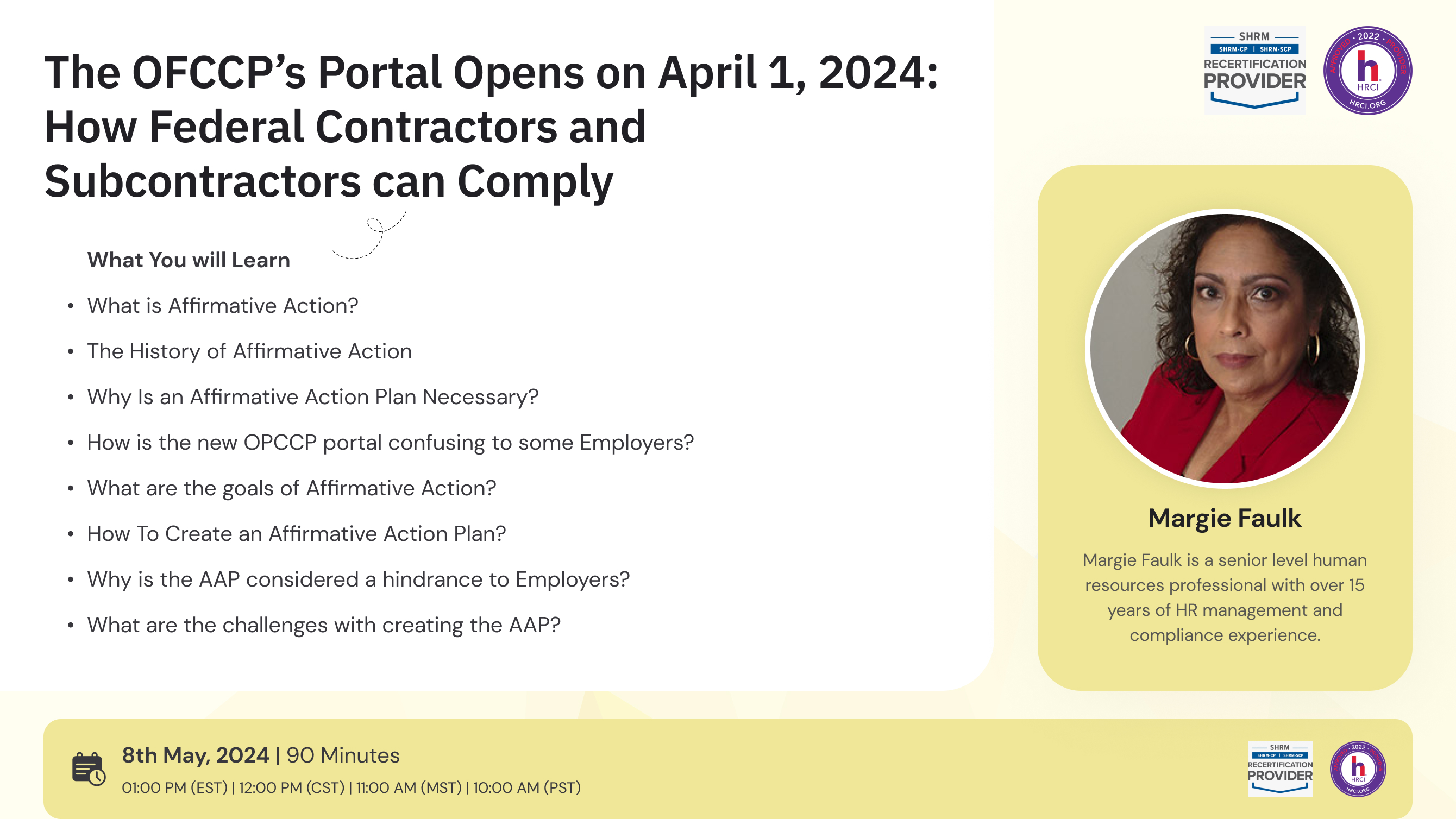 The OFCCP’s Portal Opens on April 1, 2024: How Federal Contractors and Subcontractors can Comply