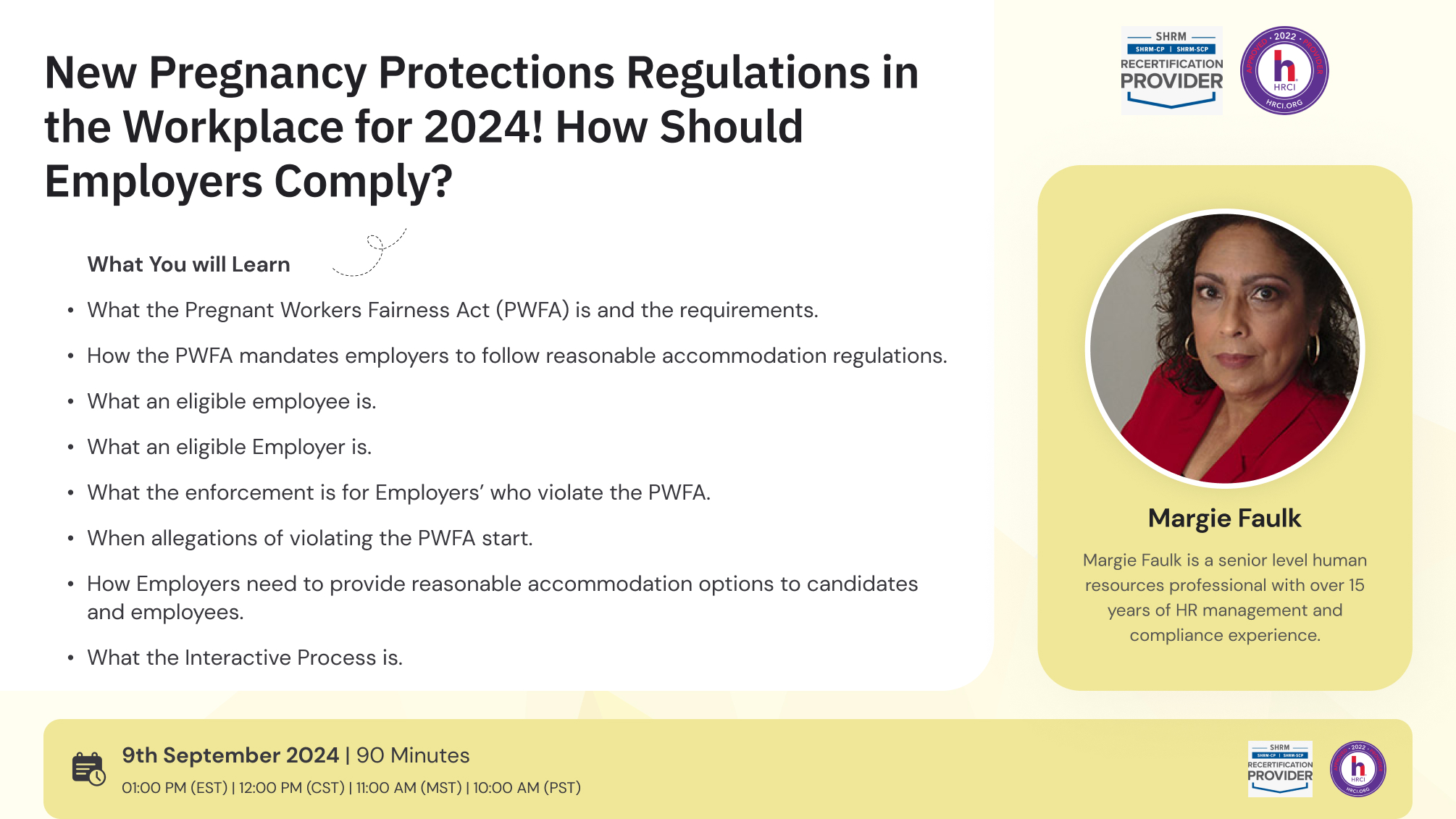 New Pregnancy Protections Regulations in the Workplace for 2024! How Should Employers Comply?