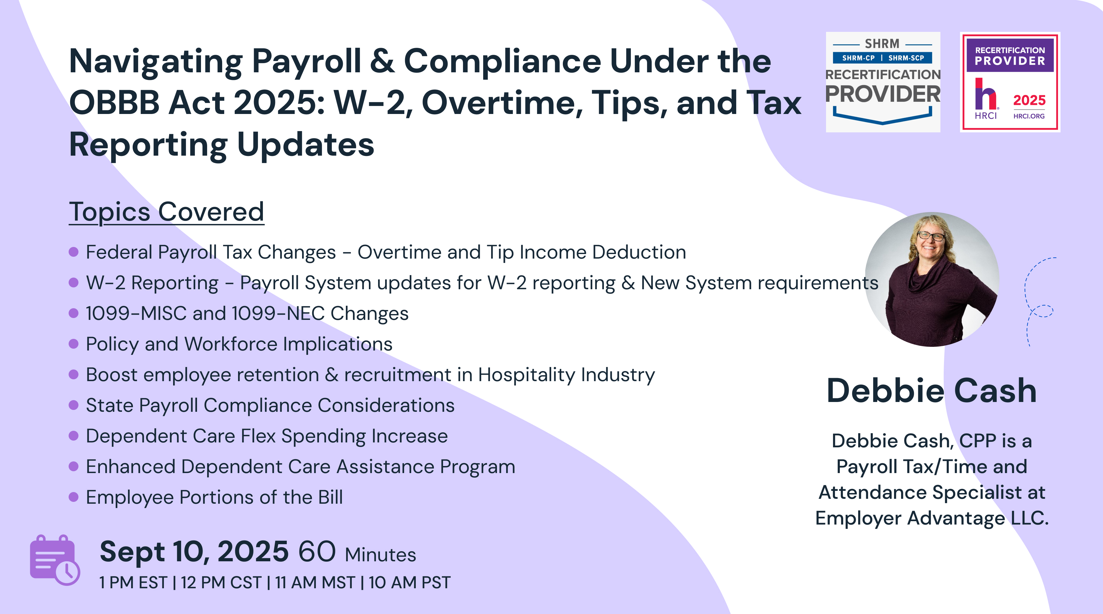 Navigating Payroll & Compliance Under the OBBB Act 2025: W-2, Overtime, Tips, and Tax Reporting Updates